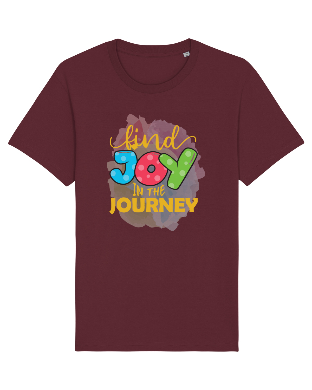 Tricou mânecă scurtă Unisex Rocker Burgundy