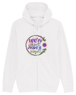 Life Is Short Make It Sweet Hanorac cu fermoar Unisex Connector