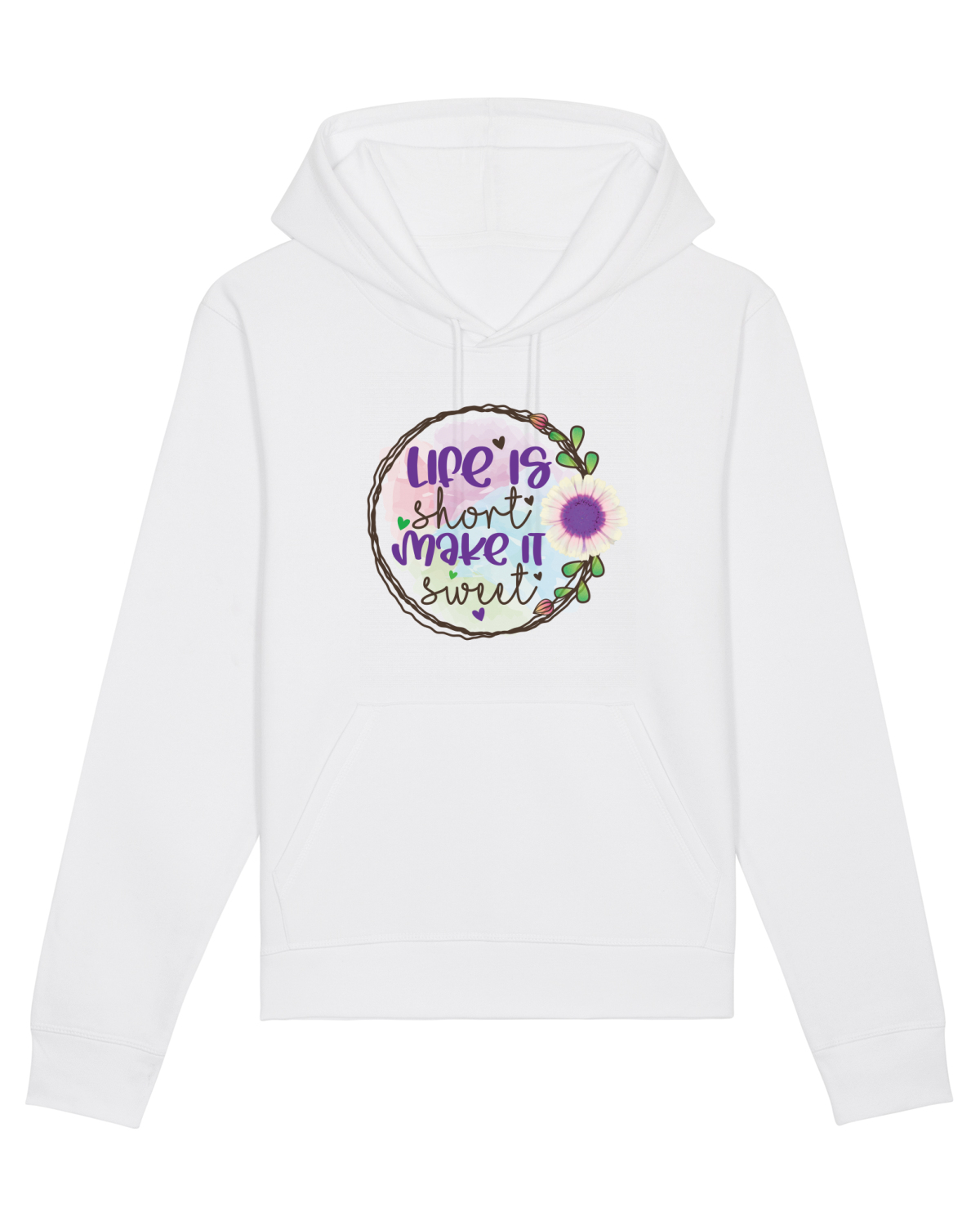 Hanorac Unisex Drummer White