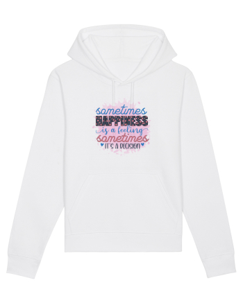 Sometimes Happiness White