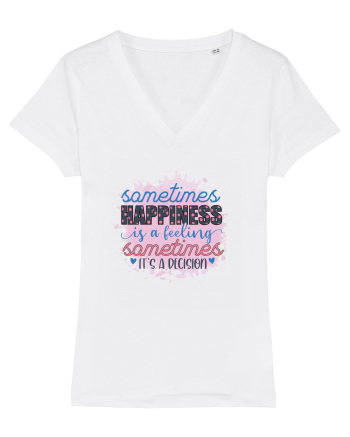 Sometimes Happiness White