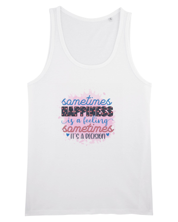 Sometimes Happiness White