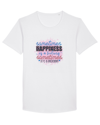 Sometimes Happiness White