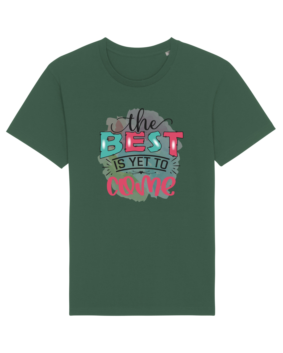 Tricou mânecă scurtă Unisex Rocker Bottle Green