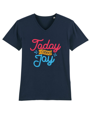 Today I Choose Joy French Navy