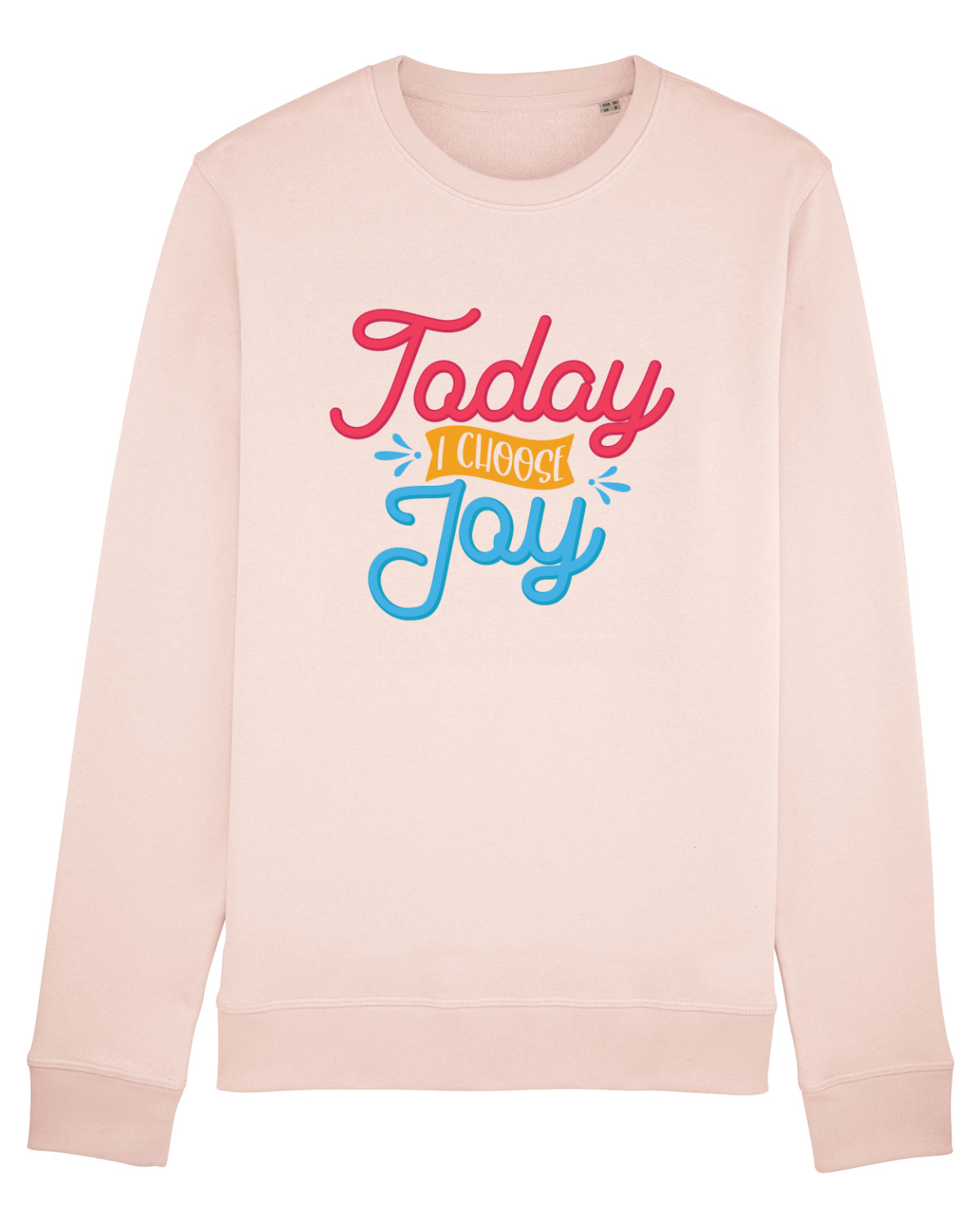 Bluză mânecă lungă Unisex Rise Candy Pink