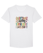 Everyone Was Thinking It I Just Said It Tricou mânecă scurtă guler larg Bărbat Skater