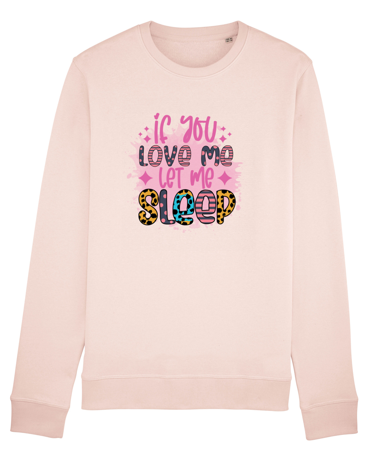 Bluză mânecă lungă Unisex Rise Candy Pink