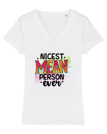 Nicest Mean Pearson Ever White