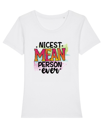 Nicest Mean Pearson Ever White