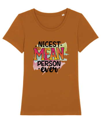 Nicest Mean Pearson Ever Roasted Orange