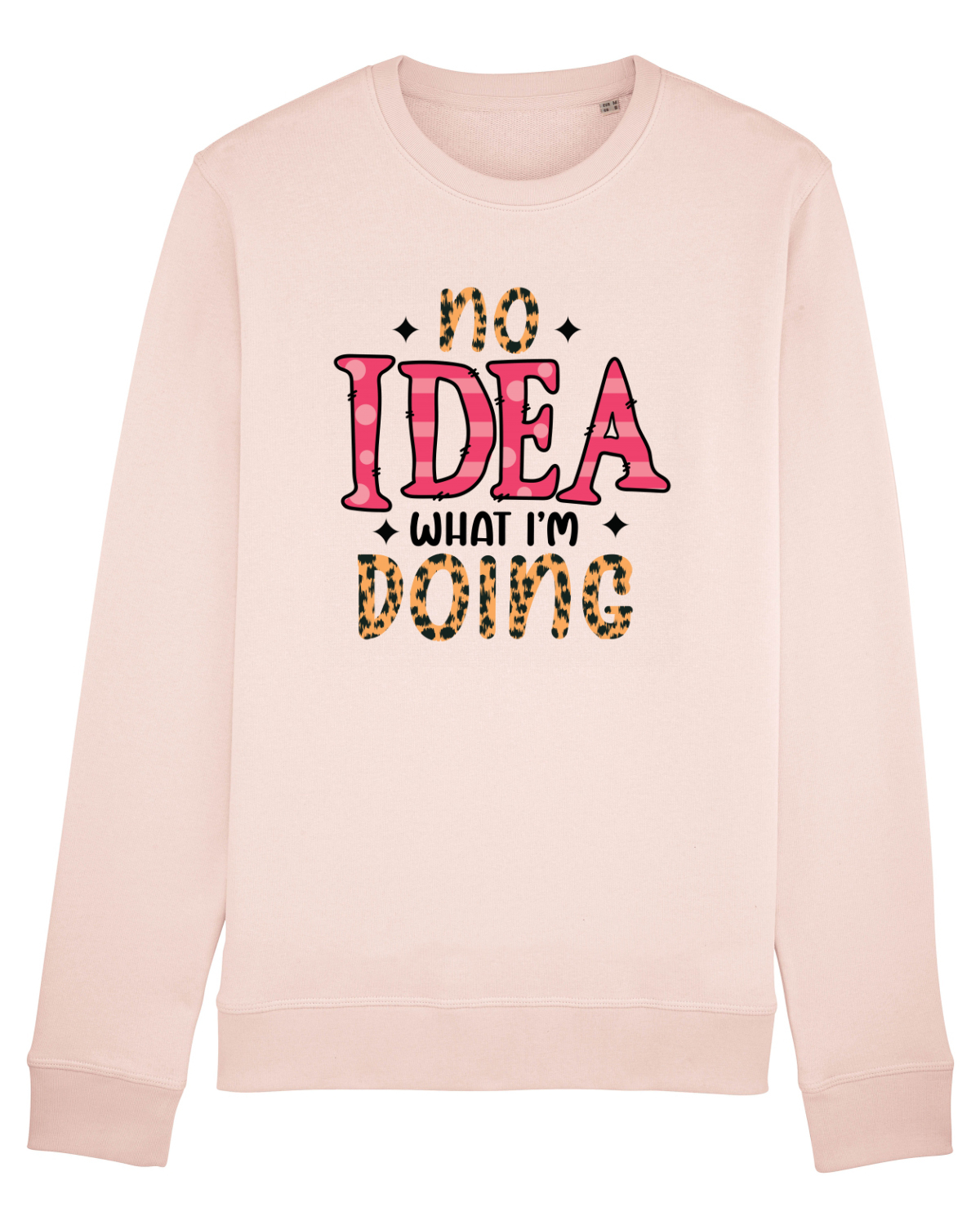 Bluză mânecă lungă Unisex Rise Candy Pink