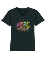 Nope Not Today Tricou mânecă scurtă guler V Bărbat Presenter