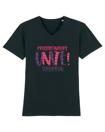 Procrastinators Unite Tomorrow Black