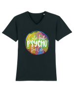 Psycho But Cute Tricou mânecă scurtă guler V Bărbat Presenter