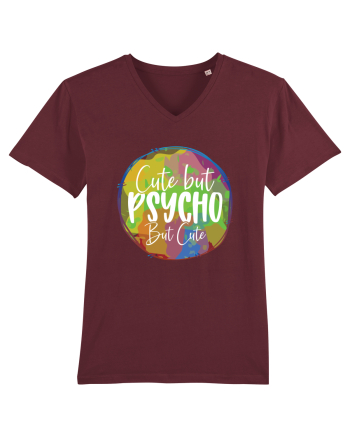 Psycho But Cute Burgundy