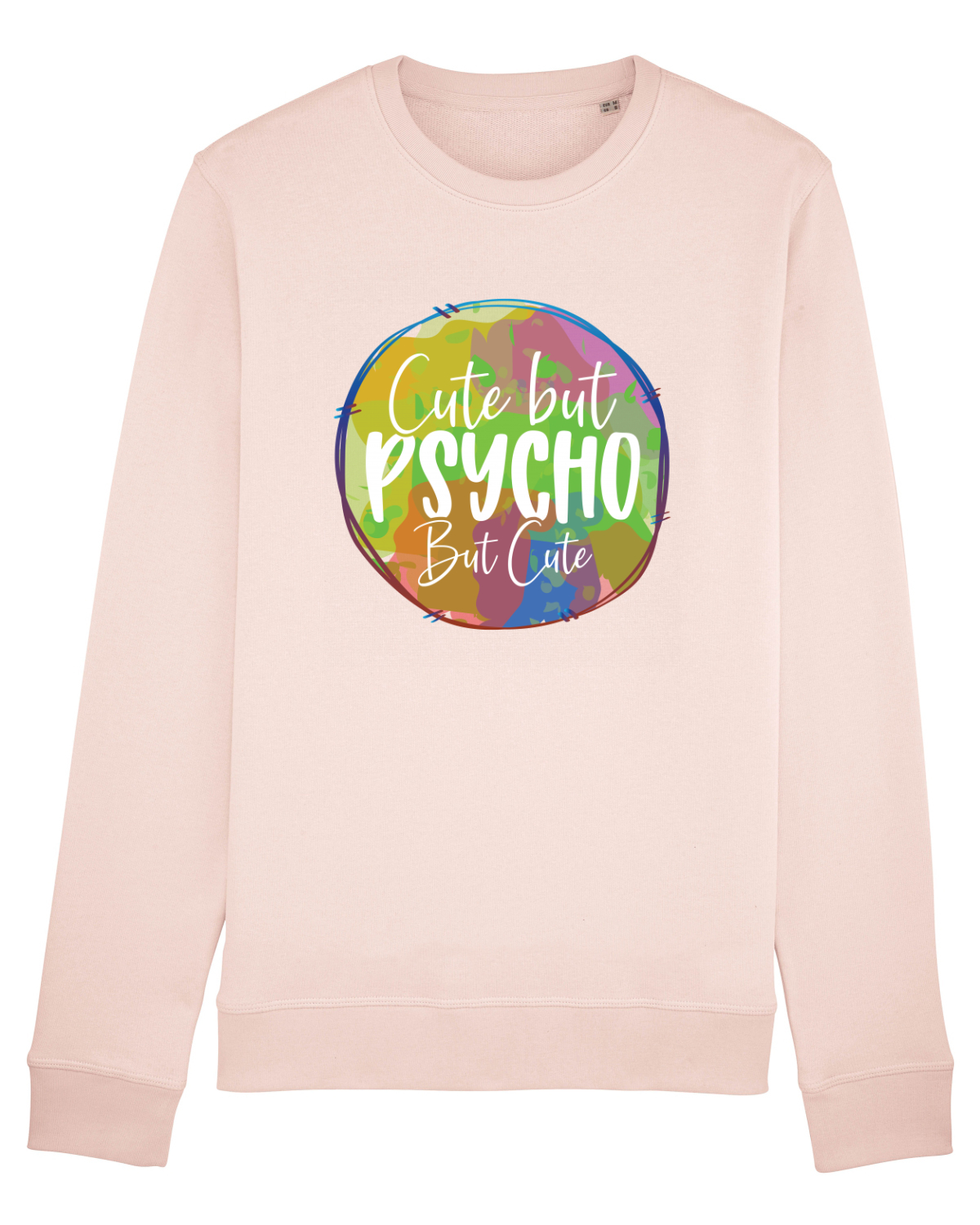 Bluză mânecă lungă Unisex Rise Candy Pink