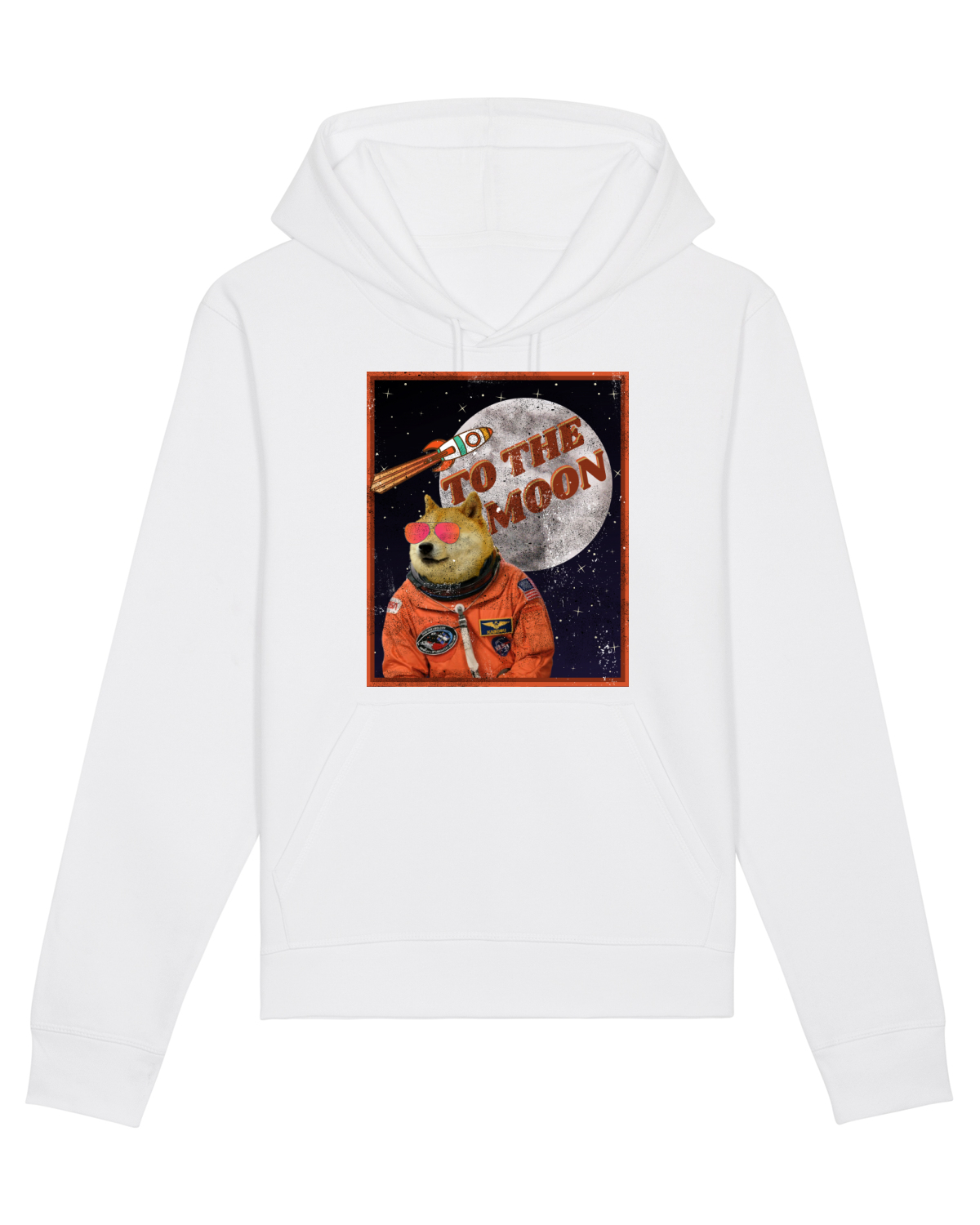 Hanorac Unisex Drummer White