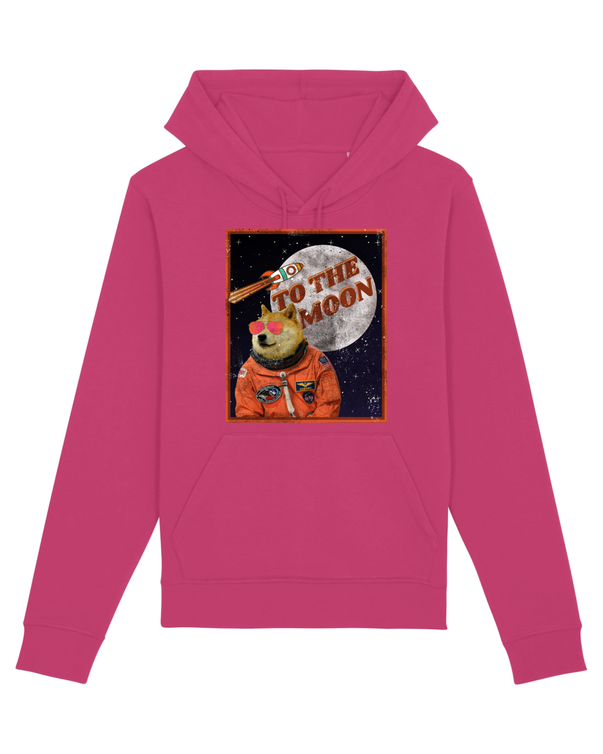 Hanorac Unisex Drummer Raspberry