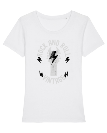 Rock And Roll Vintage White