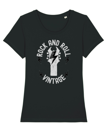 Rock And Roll Vintage Black