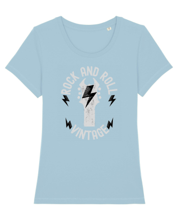 Rock And Roll Vintage Sky Blue