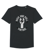Rock And Roll Vintage Tricou mânecă scurtă guler larg Bărbat Skater