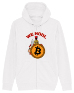 We Hodl Bitcoin Hanorac cu fermoar Unisex Connector
