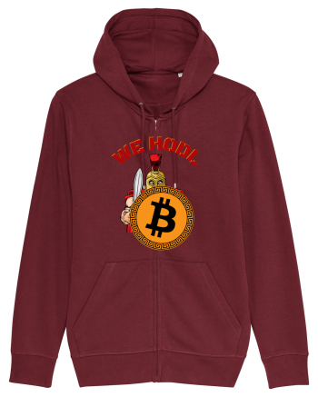 We Hodl Bitcoin Burgundy