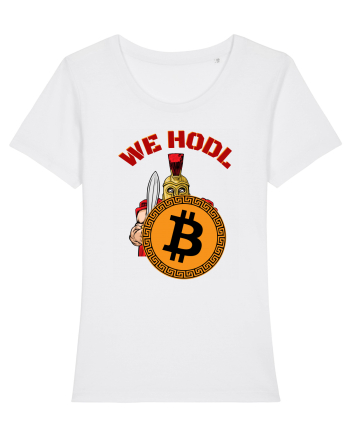 We Hodl Bitcoin White