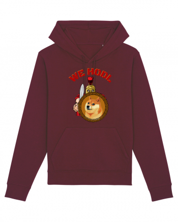 We Hodl Dogecoin  Burgundy