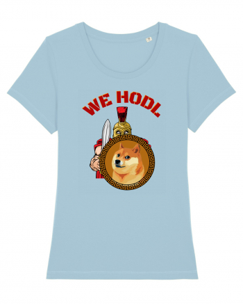 We Hodl Dogecoin  Sky Blue