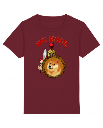 We Hodl Dogecoin  Burgundy