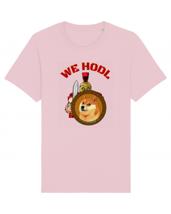 We Hodl Dogecoin  Cotton Pink