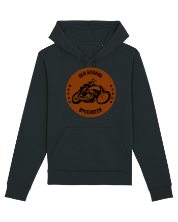 Old School Speedster.Tricou pentru motociclisti Black