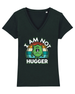 I Am Not Hugger Tricou mânecă scurtă guler V Damă Evoker