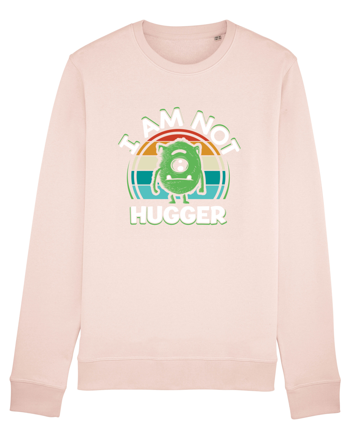 Bluză mânecă lungă Unisex Rise Candy Pink