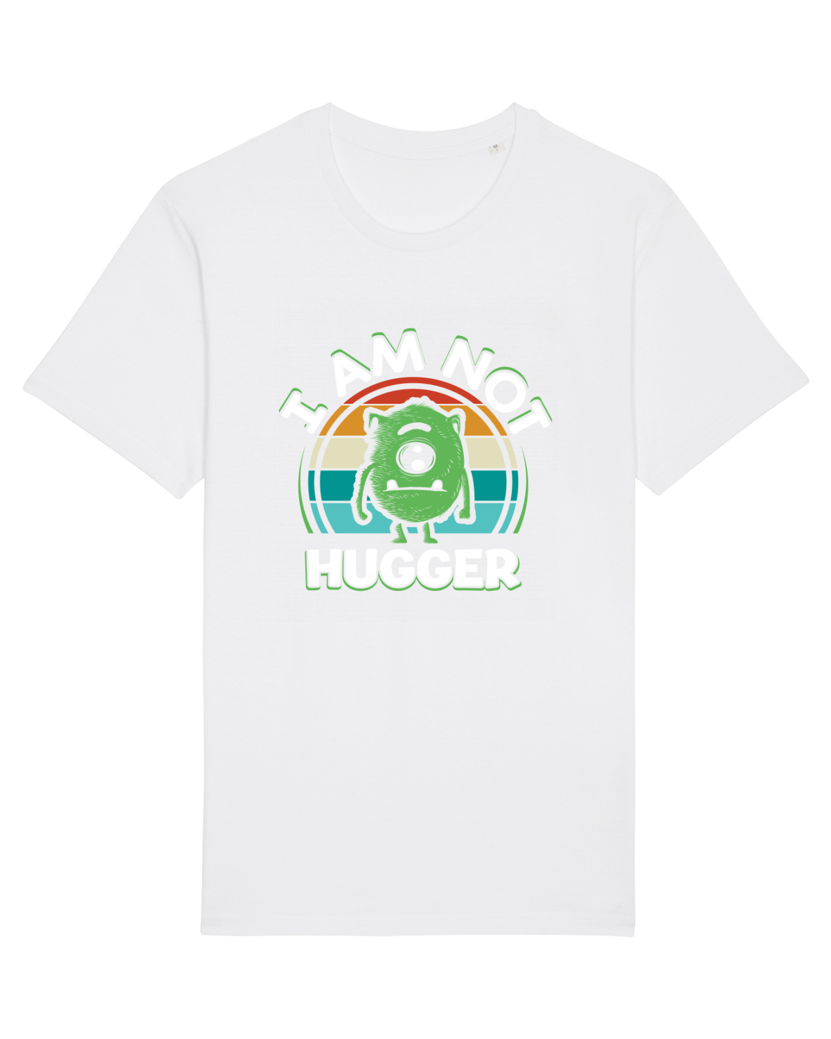 Tricou mânecă scurtă Unisex Rocker White
