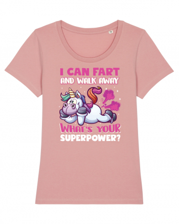 Funny Unicorn Superpower Canyon Pink