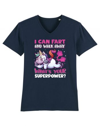 Funny Unicorn Superpower French Navy