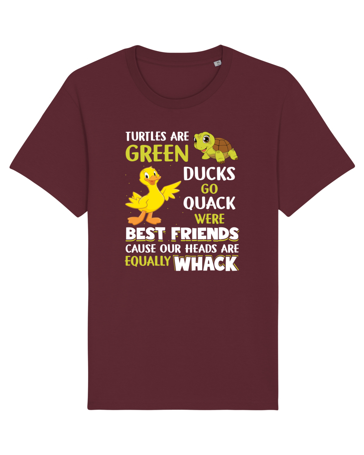 Tricou mânecă scurtă Unisex Rocker Burgundy