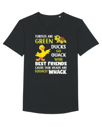 Turtles And Ducks Black