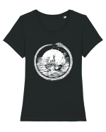 The Ghost Tricou mânecă scurtă guler larg fitted Damă Expresser