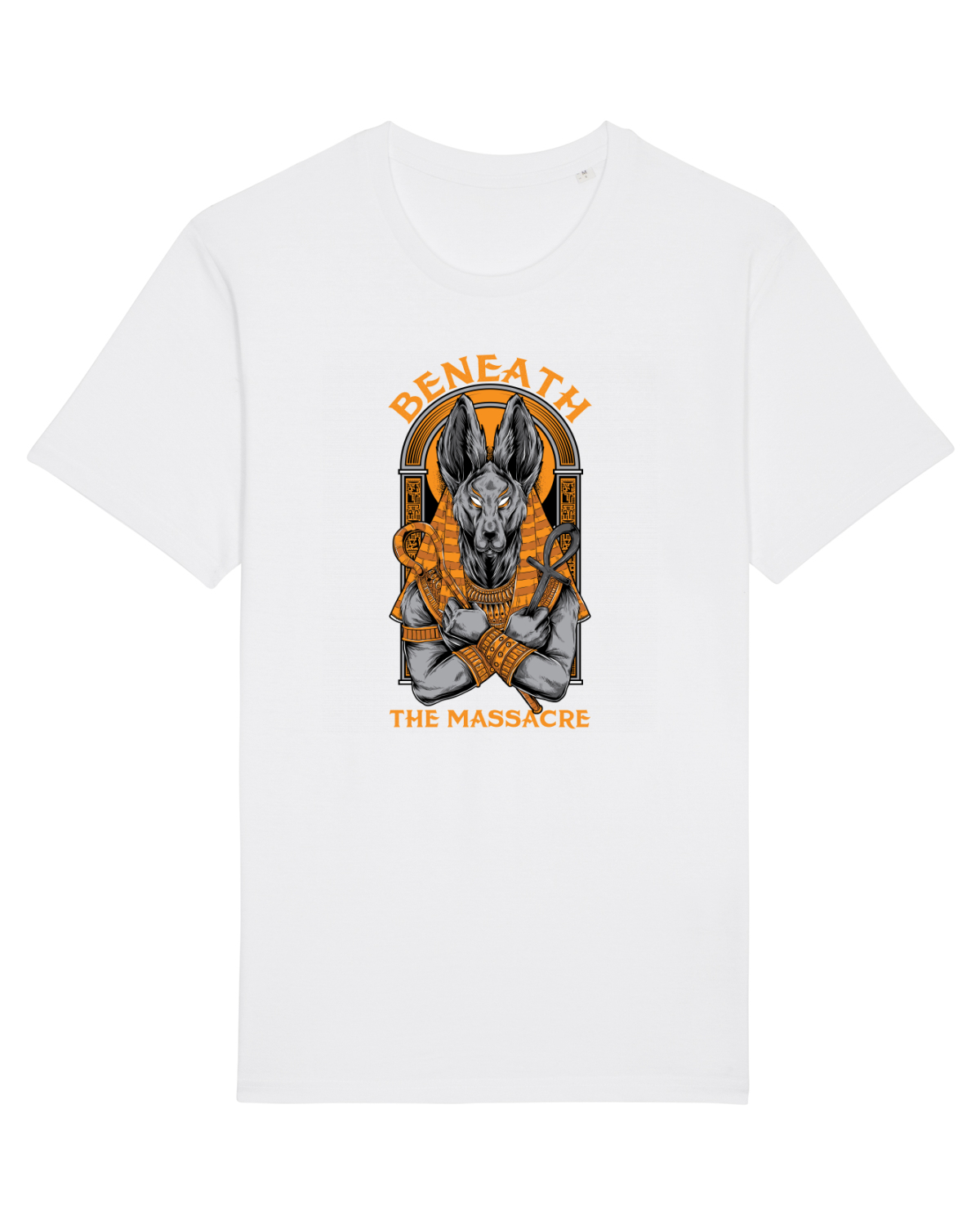 Tricou mânecă scurtă Unisex Rocker White