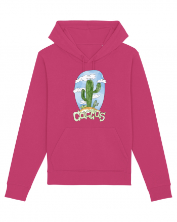 Summer Breeze - Watercolor Cactus Raspberry