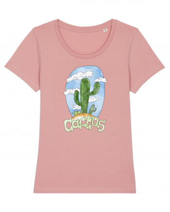 Summer Breeze - Watercolor Cactus Canyon Pink