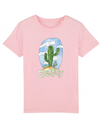 Summer Breeze - Watercolor Cactus Cotton Pink