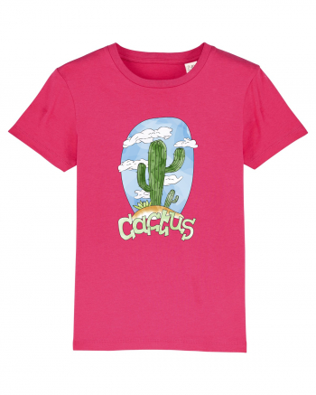 Summer Breeze - Watercolor Cactus Raspberry
