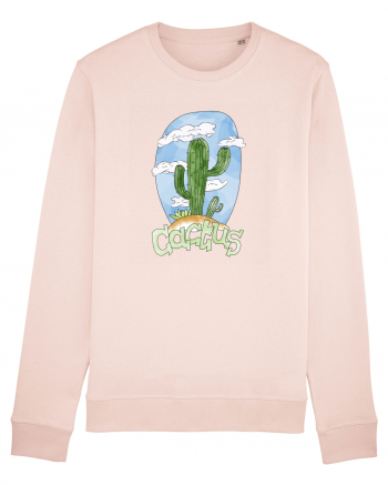 Summer Breeze - Watercolor Cactus Candy Pink