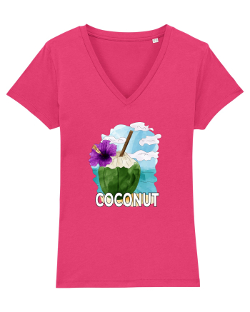 Summer Breeze - Watercolor Nucă de Cocos Raspberry